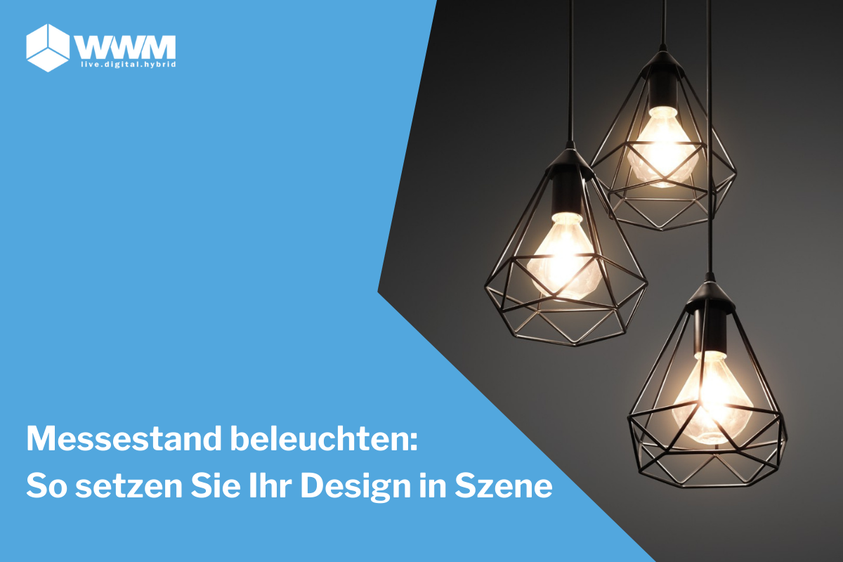 Messestand beleuchtungen, Lampen