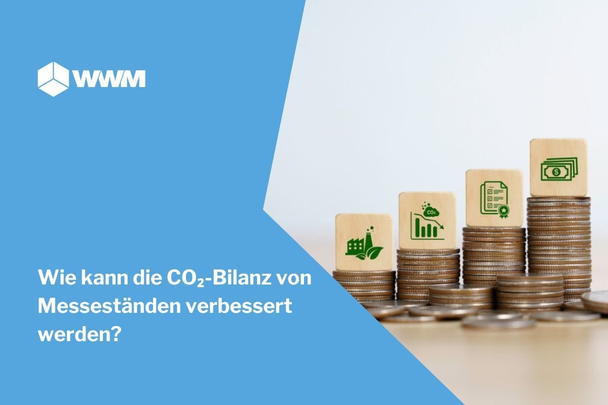 CO2-Bilanz von Messeständen verbessern