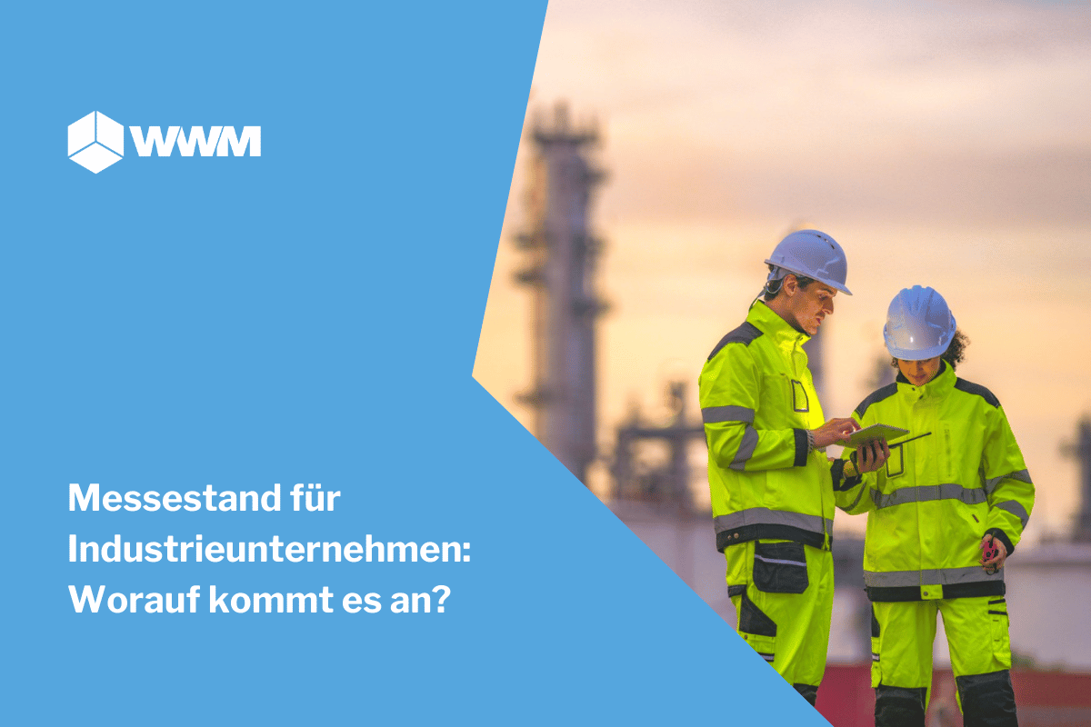 Messestand für Industrieunternehmen