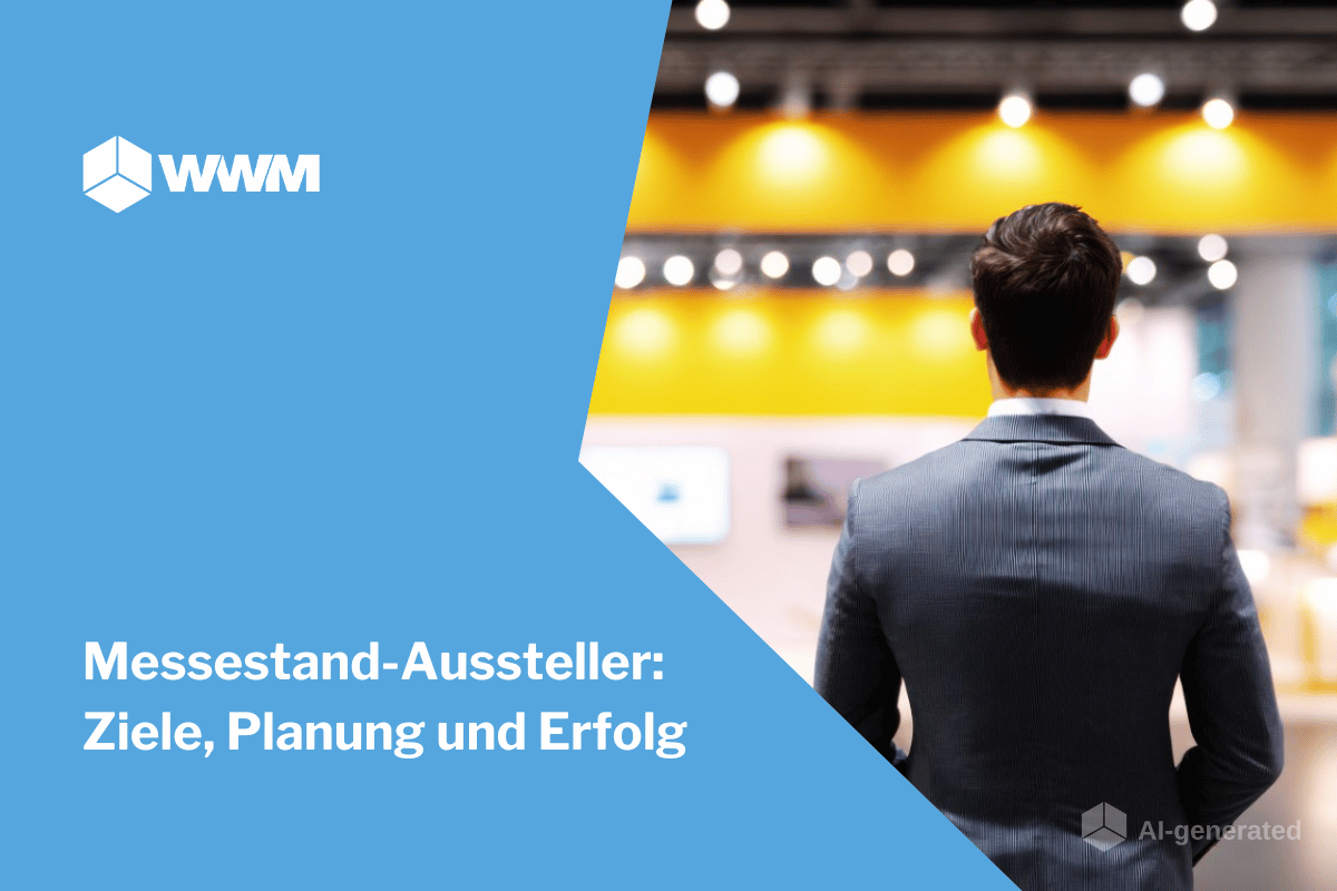 Messestand-Austeller-vor-einem-Messestand