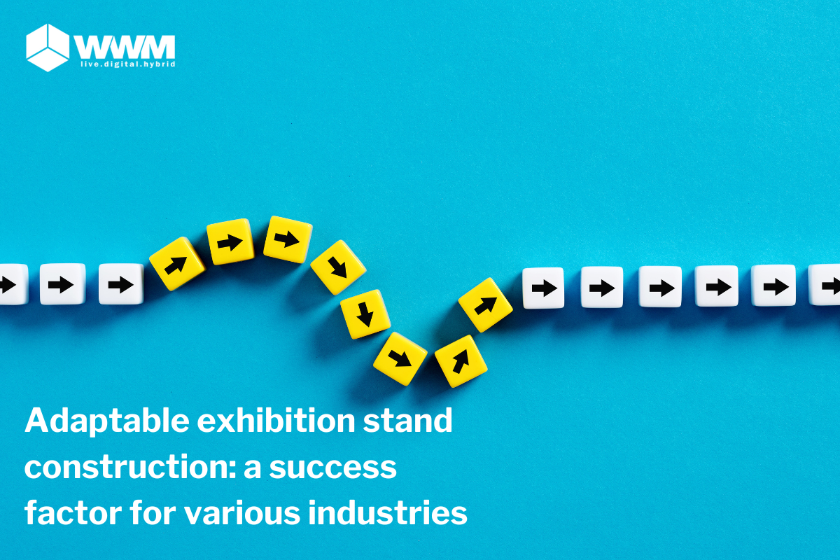 Adaptable exhibition stand construction