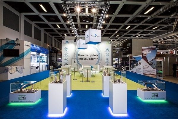Messestand Kienle und Spiess