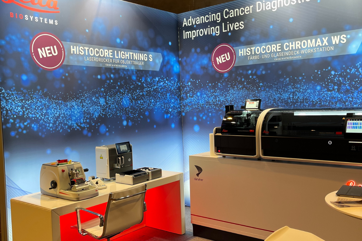 Leica Biosystems Messestand