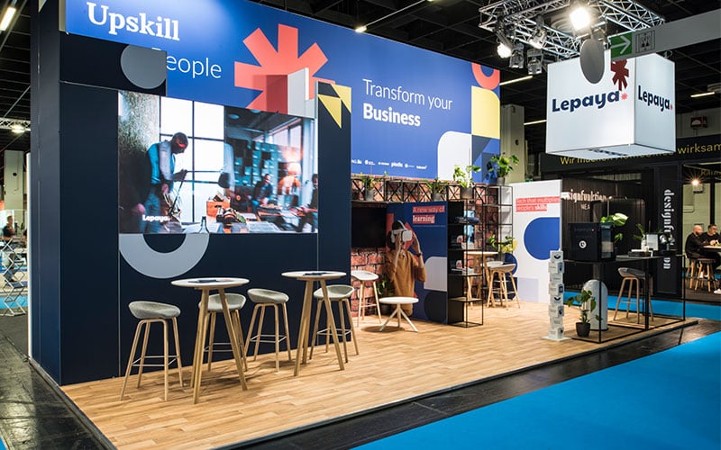 Individueller Messestand Lepaya Zukunft Personal Köln