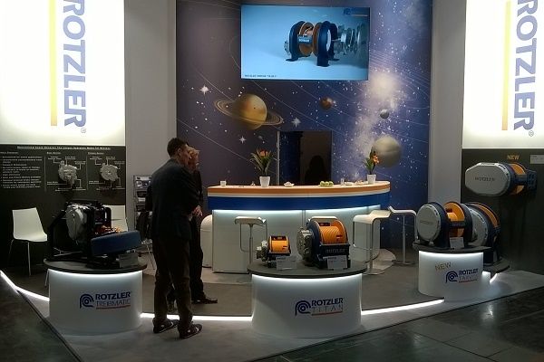 Messestand Rotzler