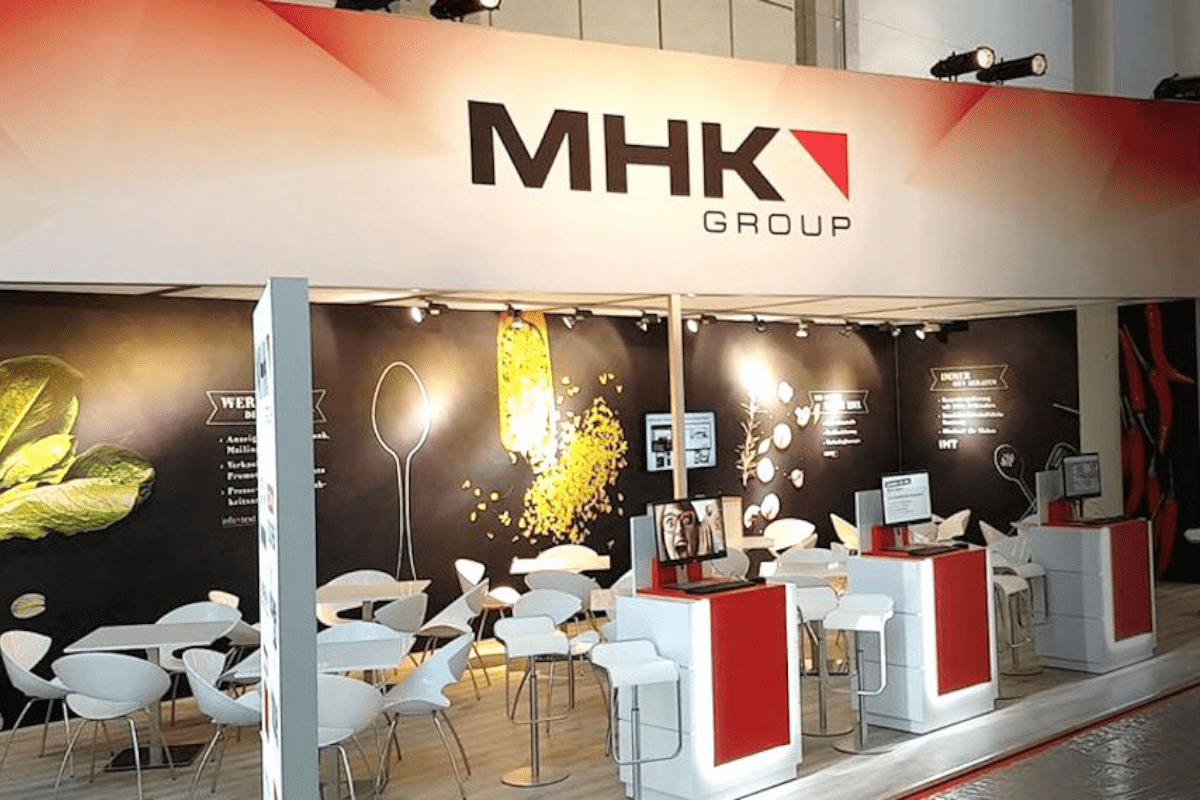 Booth construction RocketExpo IMM Cologne for MHK