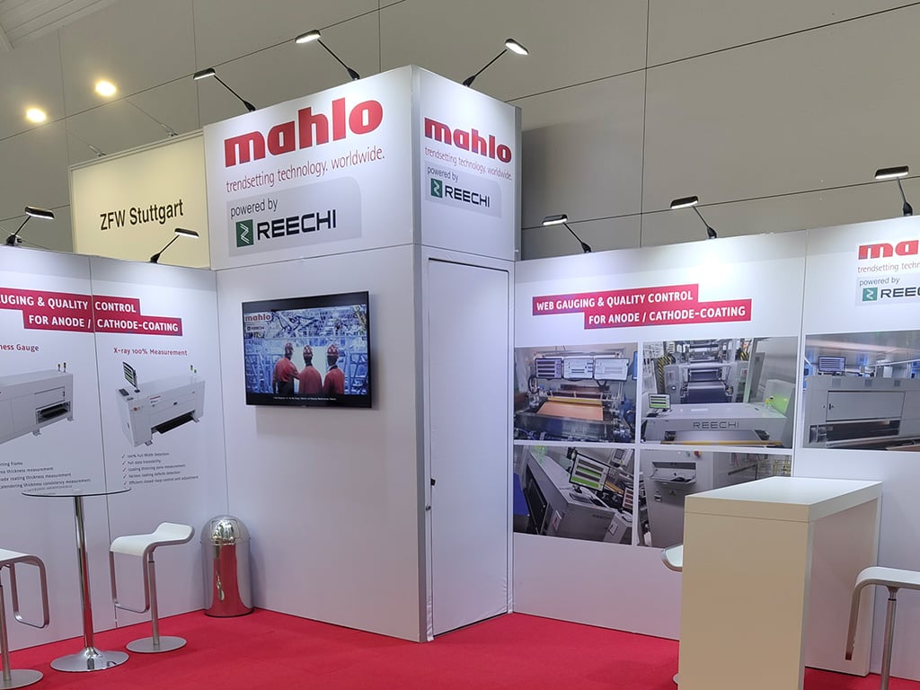 Messestand Mahlo