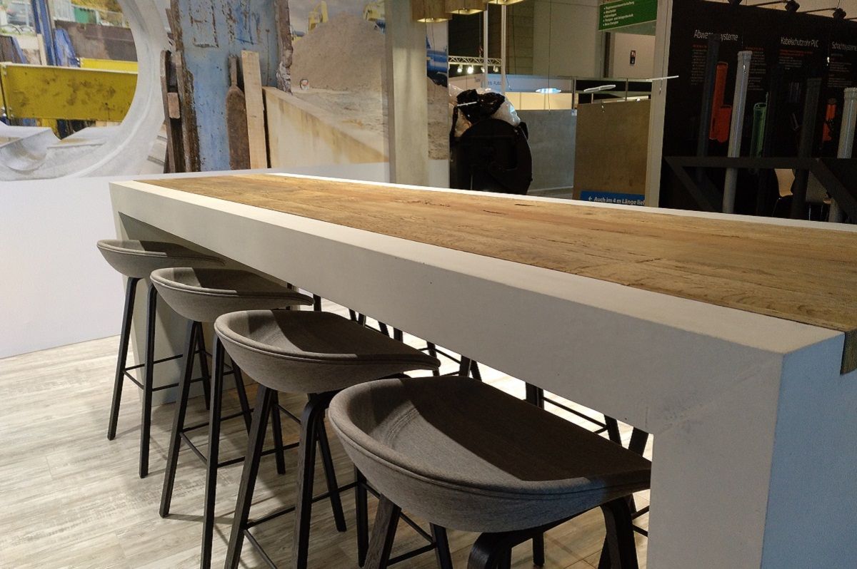 Customized exhibition stand Betonwerk Bieren