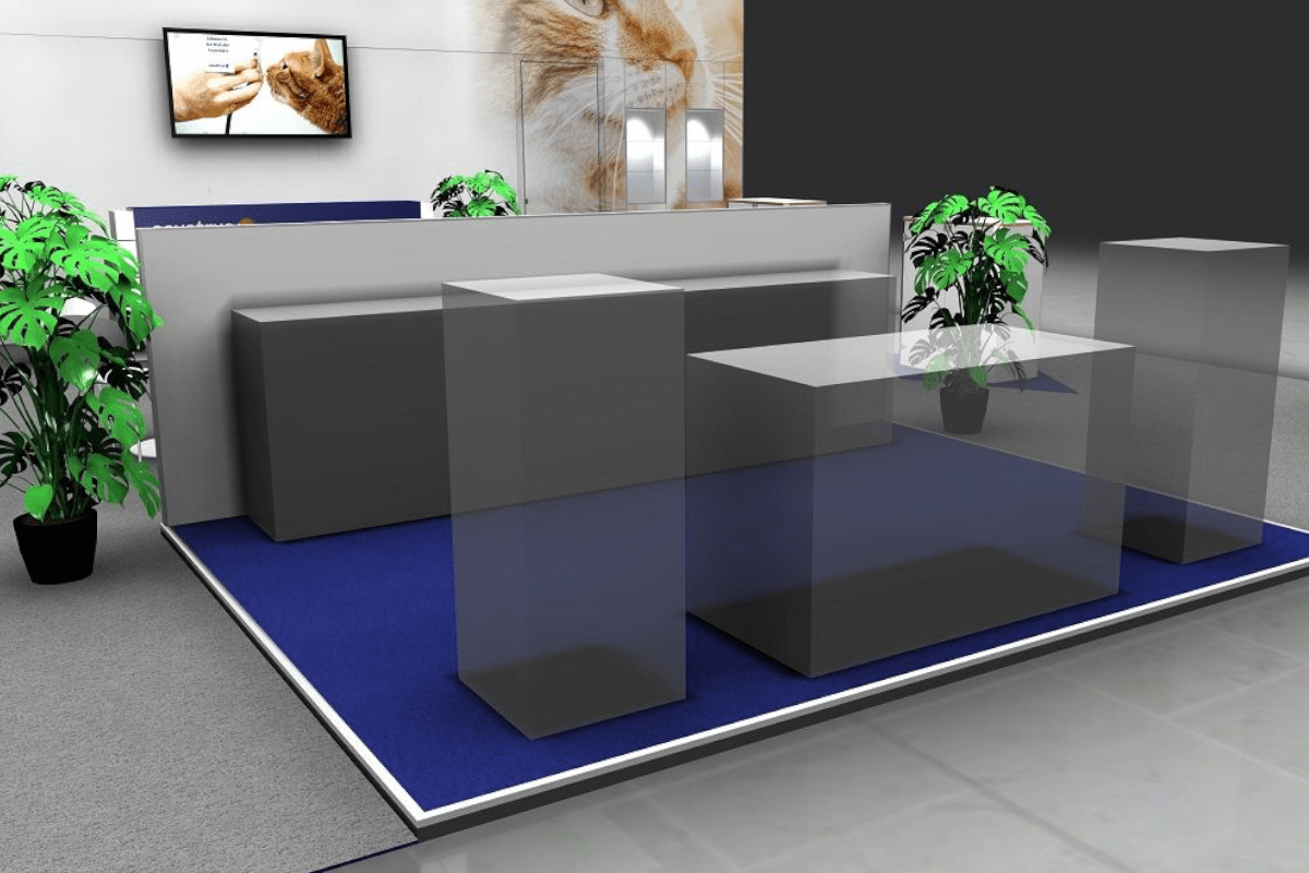 Covetrus trade fair stand 