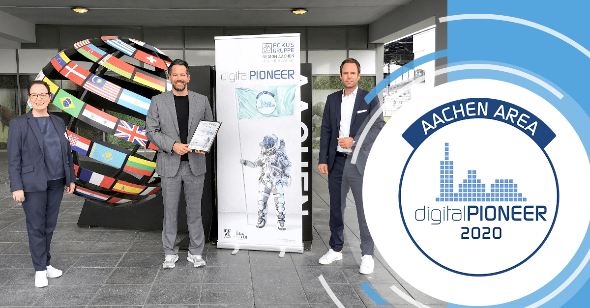 ExpoCloud gewinnt Auszeichnung "digitalPIONEER 2020"