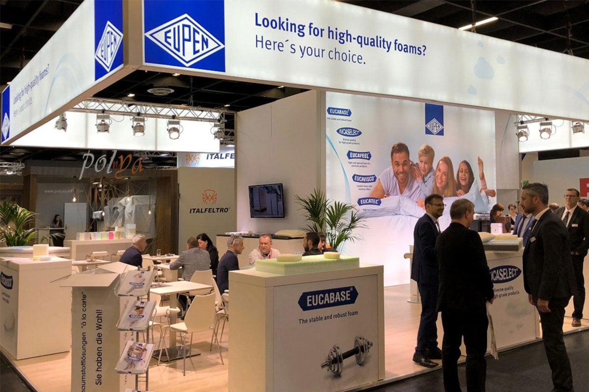 Kabelwerk Eupen exhibition stand 
