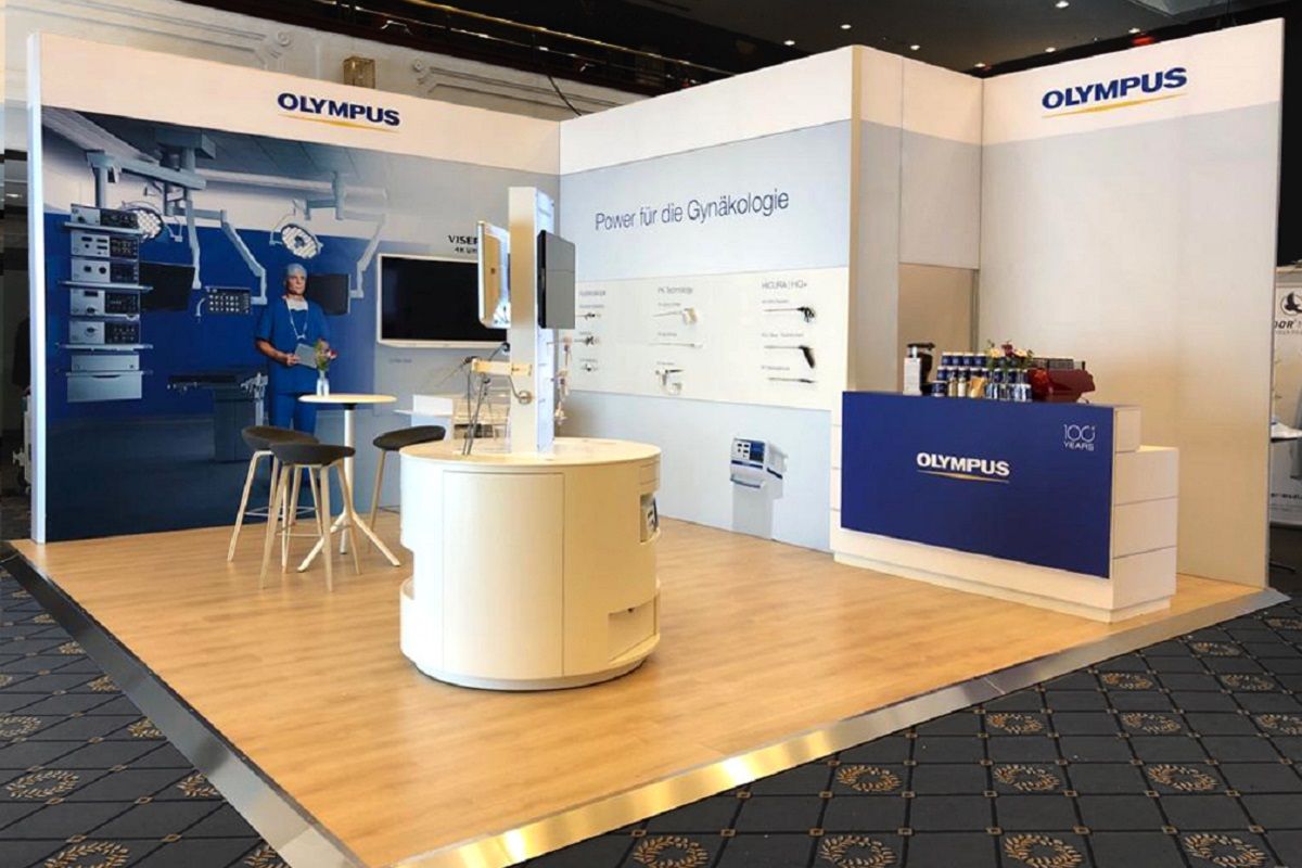 Olympus stand at the FOG
