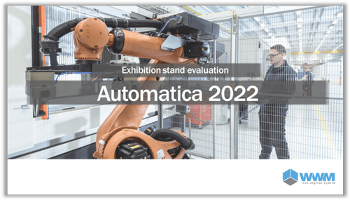 Exhibition stand evaluation for Automatica 2022 to download