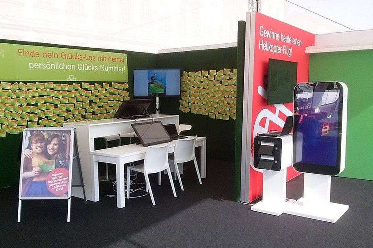 Individueller Messestand Aktion Mensch