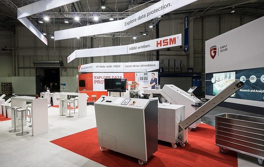 Messestand HSM