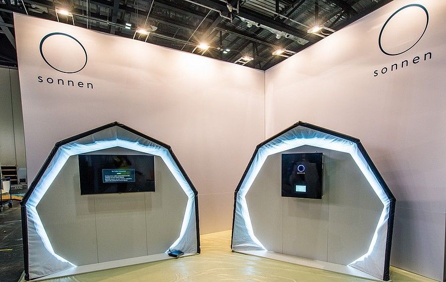 Individueller Messestand Sonnen 