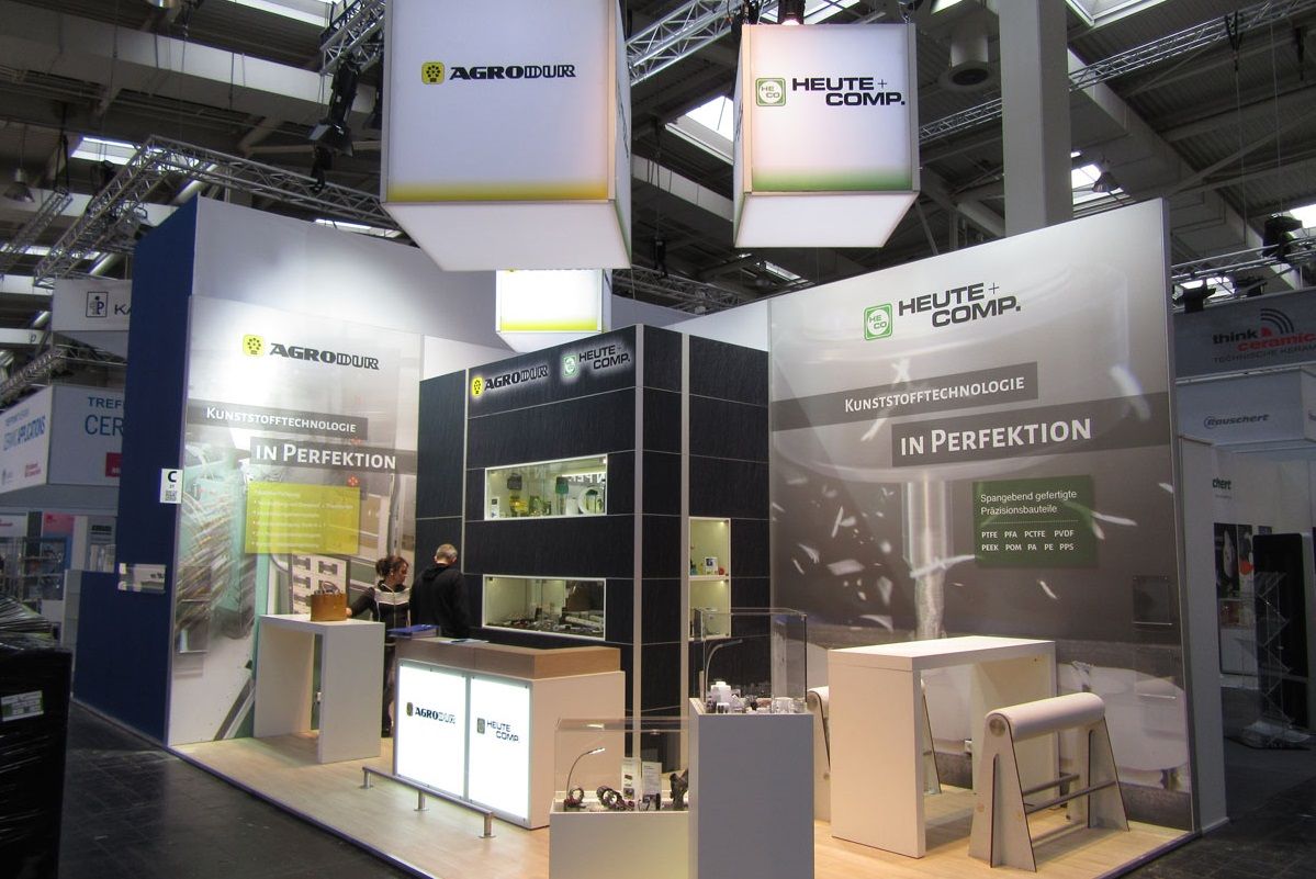Individual exhibition stand for Agrodur