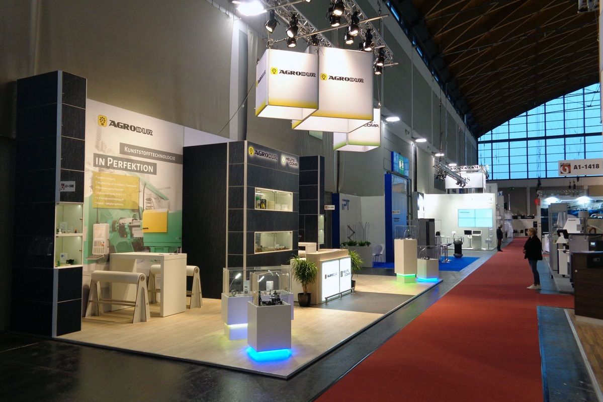 Customized exhibition stand for AGRODUR