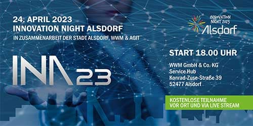 Innovation Night Alsdorf 2023 Einladung