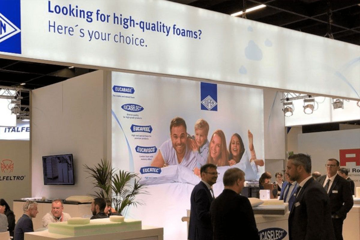 Kabelwerk Eupen exhibition stand 