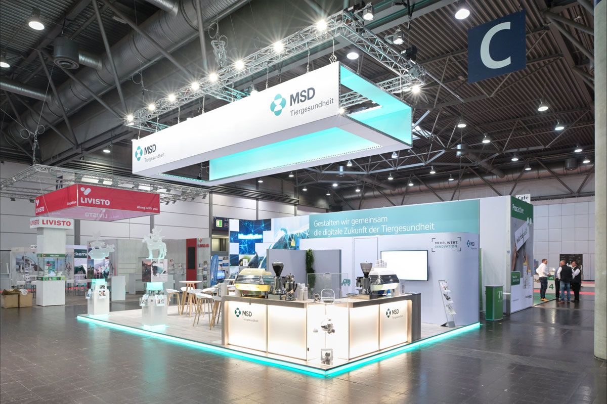 LED Messestand MSD 2022