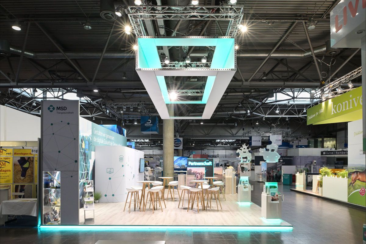 LED Messestand MSD 2022