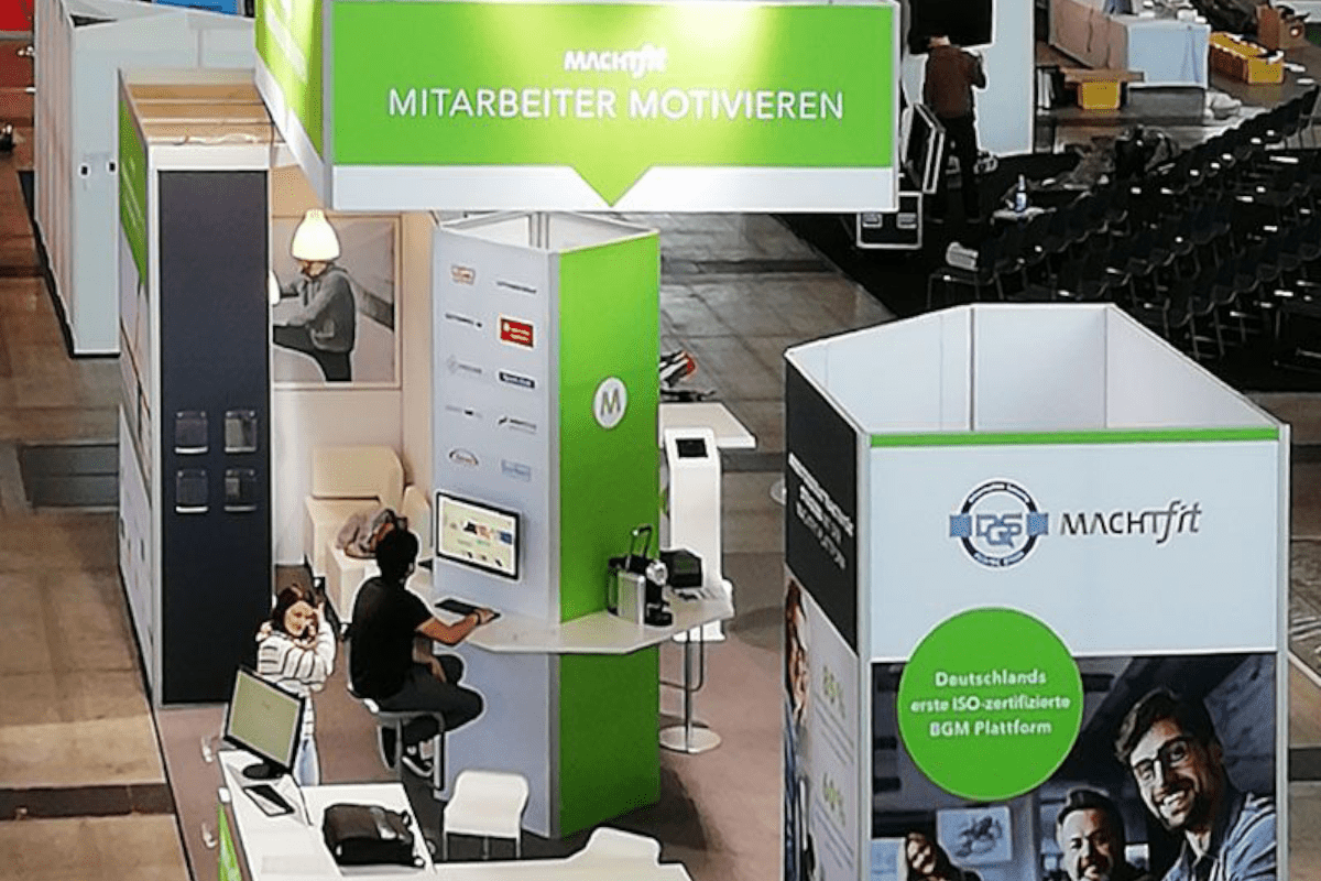 Exhibition stand machtfit