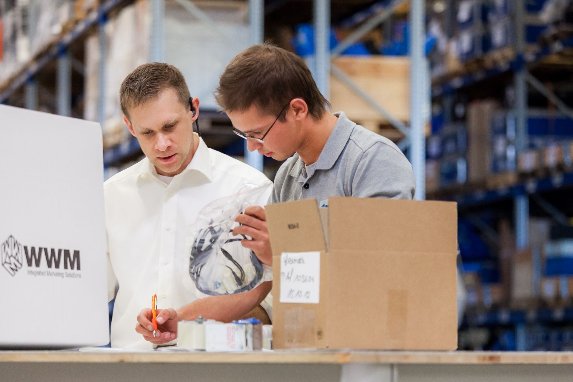 Marketinglogistik verpacken