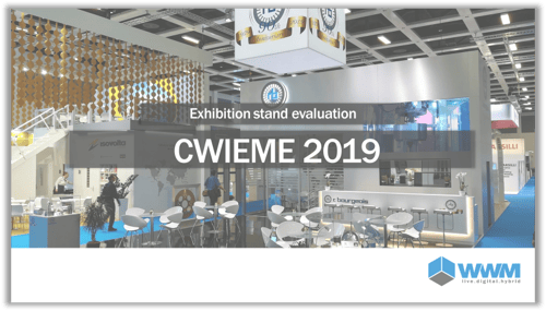 Exhibition stand evaluation for CWIEME 2019 to download