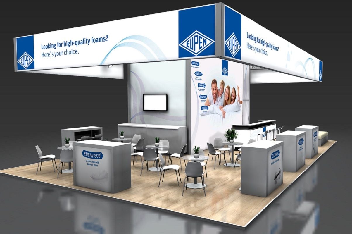 Kabelwerk Eupen exhibition stand rendering