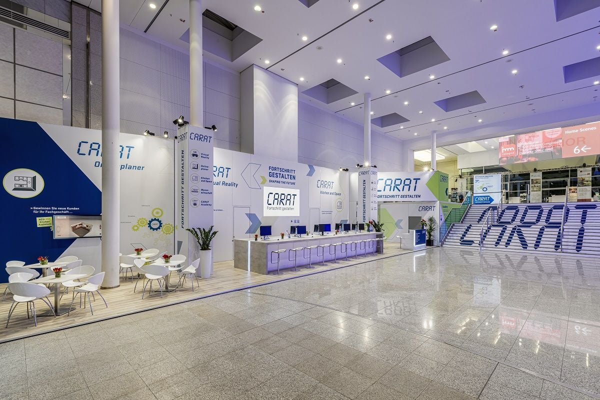 Individueller Messestand Carat