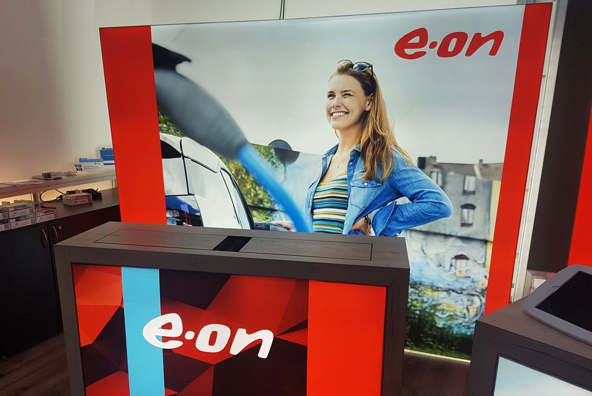 E.ON trade fair stand detail view