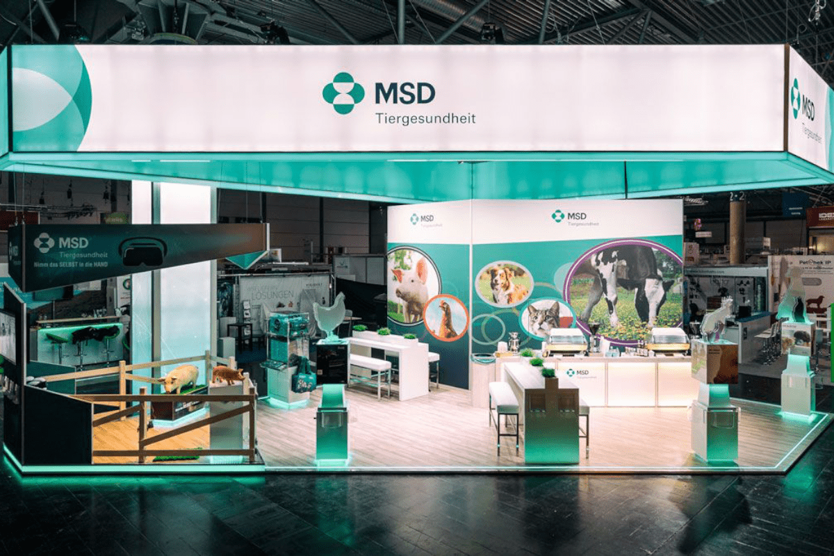 Individual exhibition stand for MSD