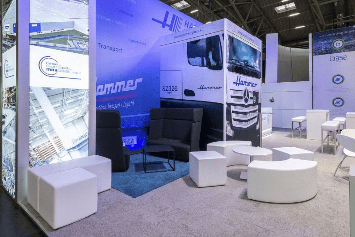 Exhibition stand hammer 