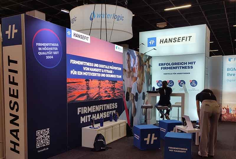 modularer Messestand Hansefit