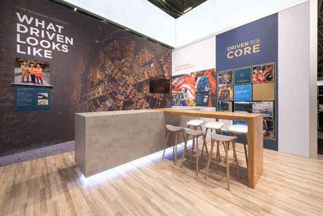 Robbins Messestand 