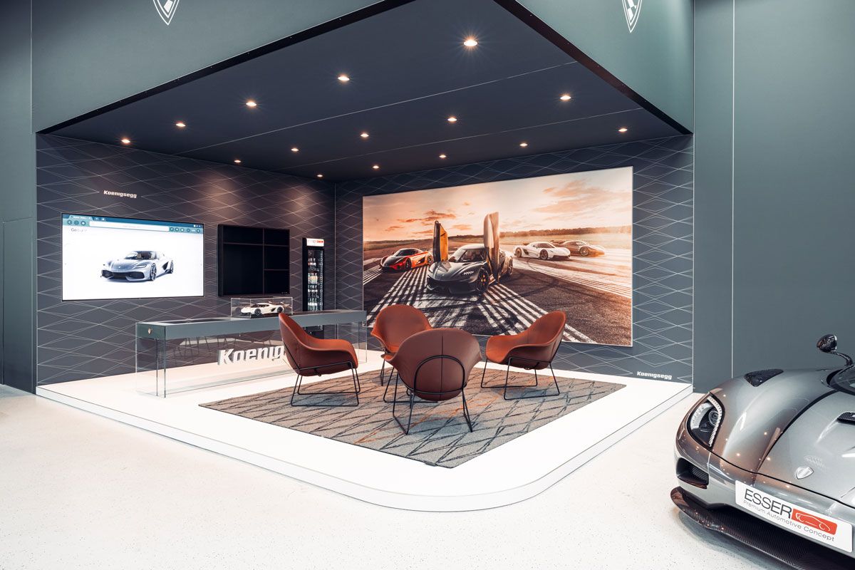 Showroom Esser for Premium Automotive Concept Esser