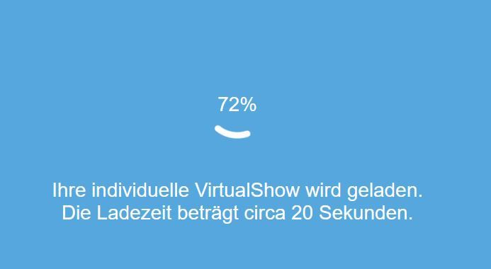 Ladezeit virtueller Messestand