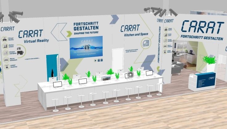 Virtual trade fai construction for carat