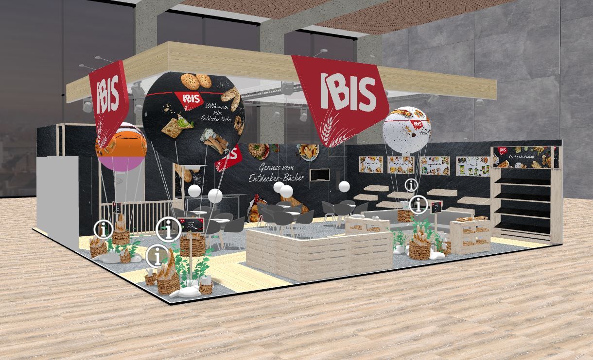 Virtual exhibition stand Ibis