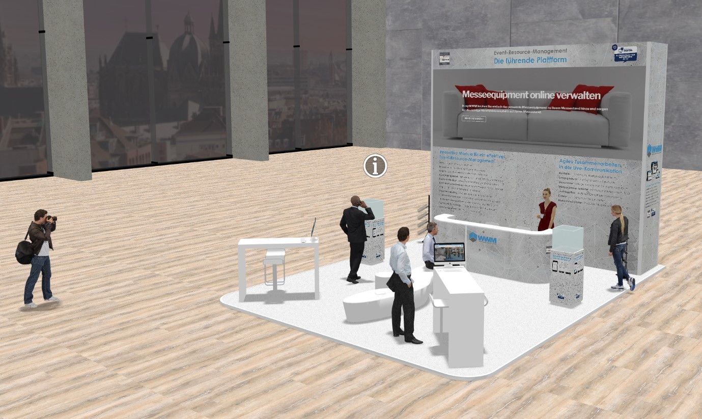 Das Konzept virtueller Messestand