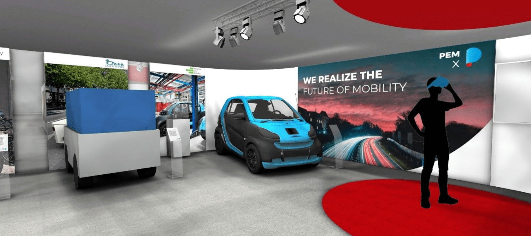 Virtual Showroom PEM E-car