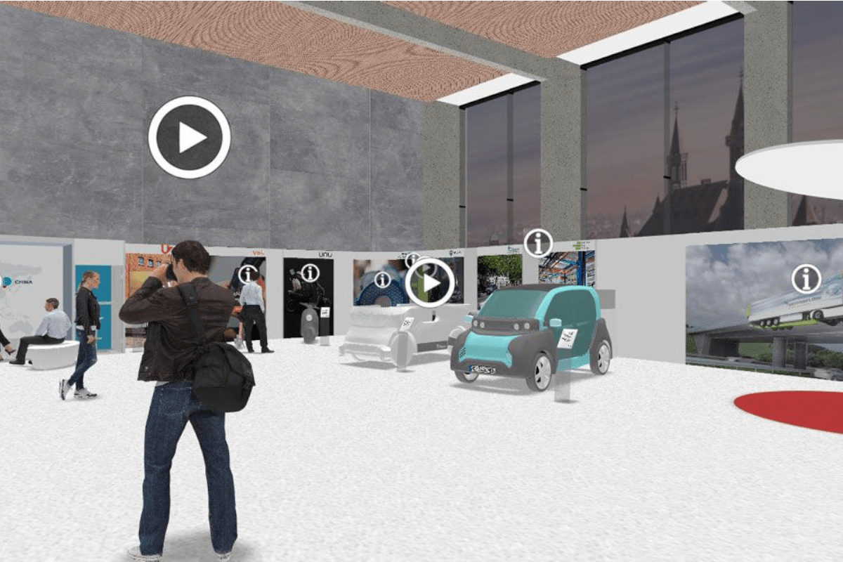 Virtueller Showroom PEM Übersicht