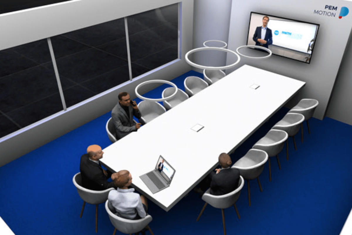 Virtueller Showroom PEM Meetingraum