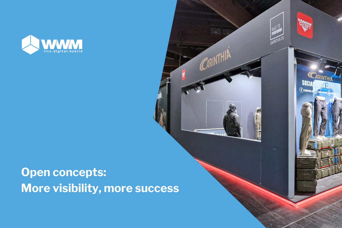 Open concepts: More visibility, more success