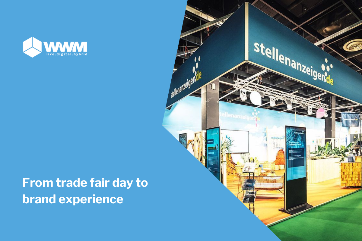 From trade fair day to brand experience