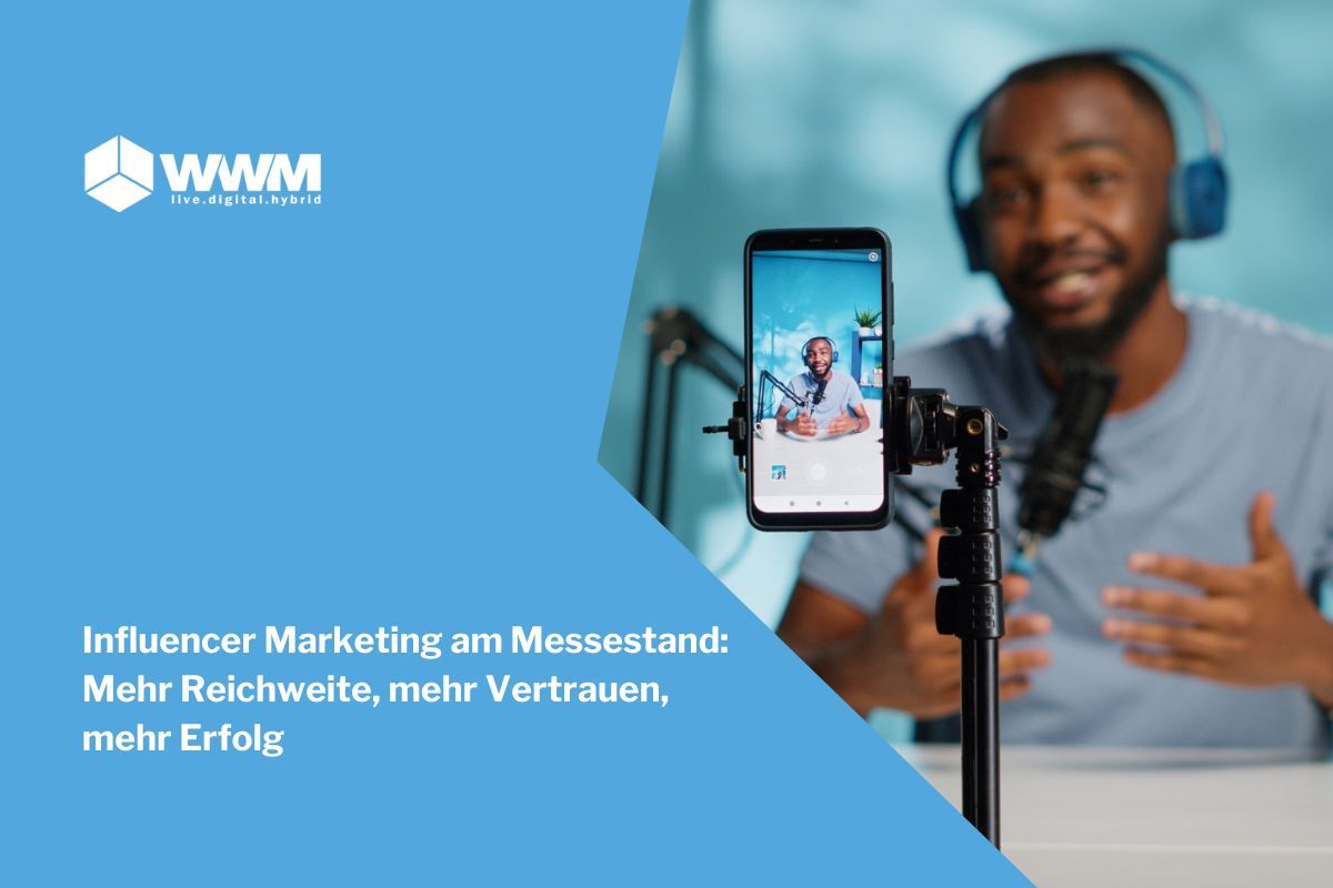 Influencer Marketing am Messestand