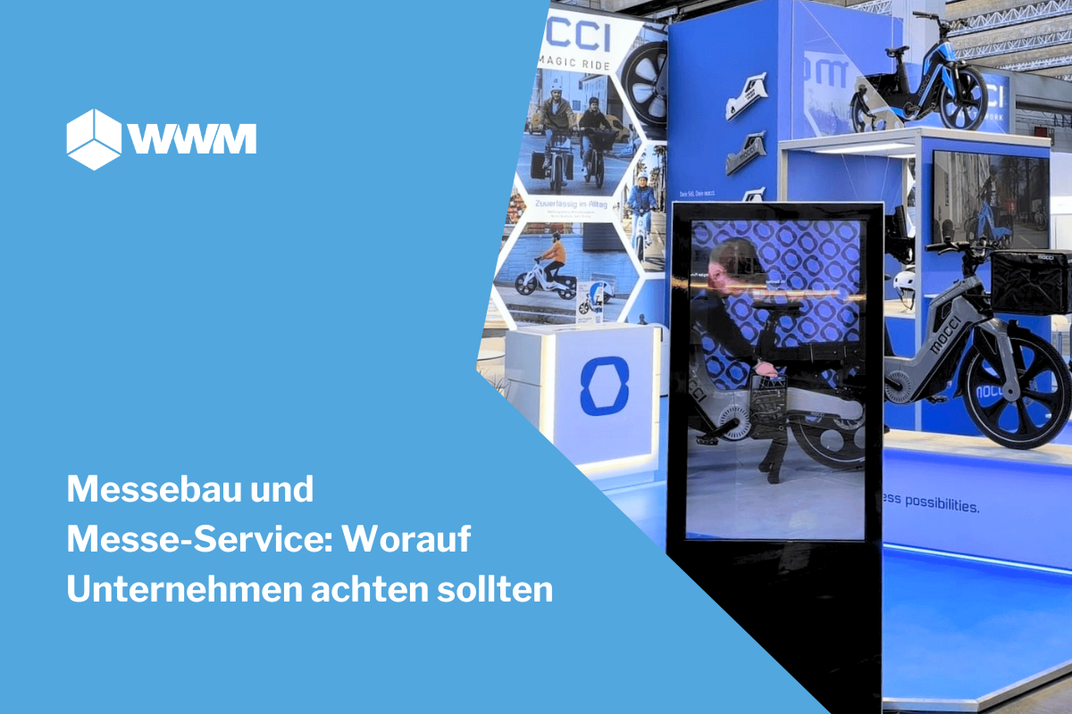 Messebau und Messe-Service: Worauf Unternehmen achten sollten