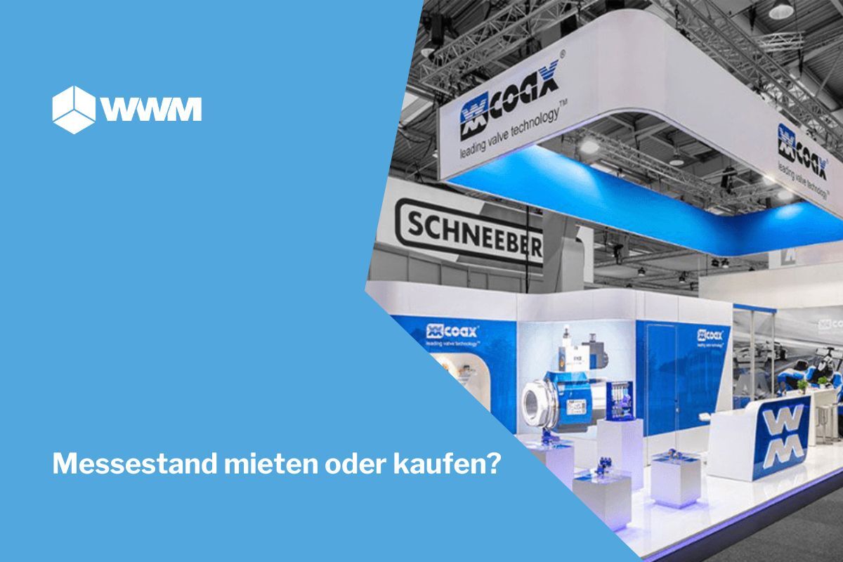 Messestand mieten oder kaufen?