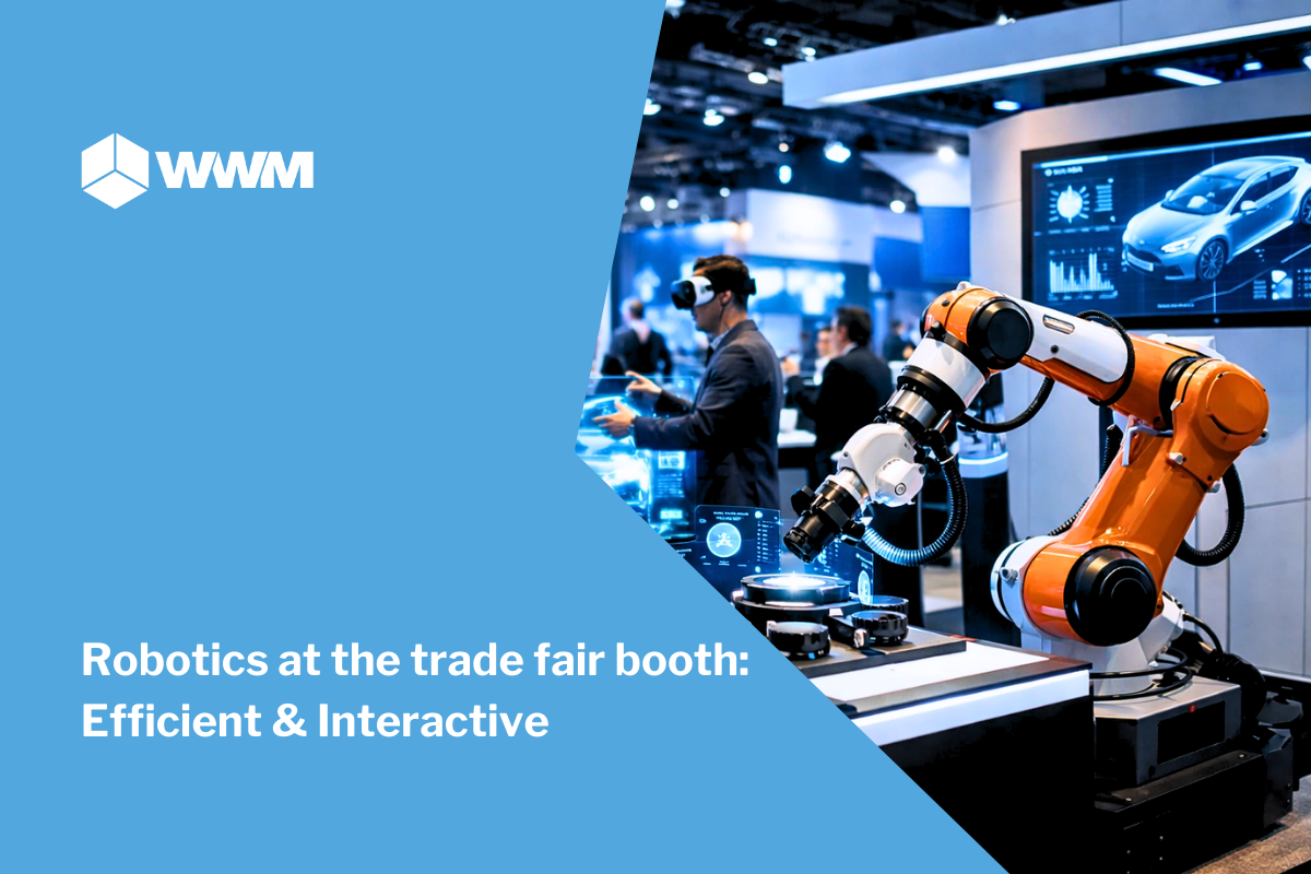 Robotics at the trade fair booth: Efficient & Interactive